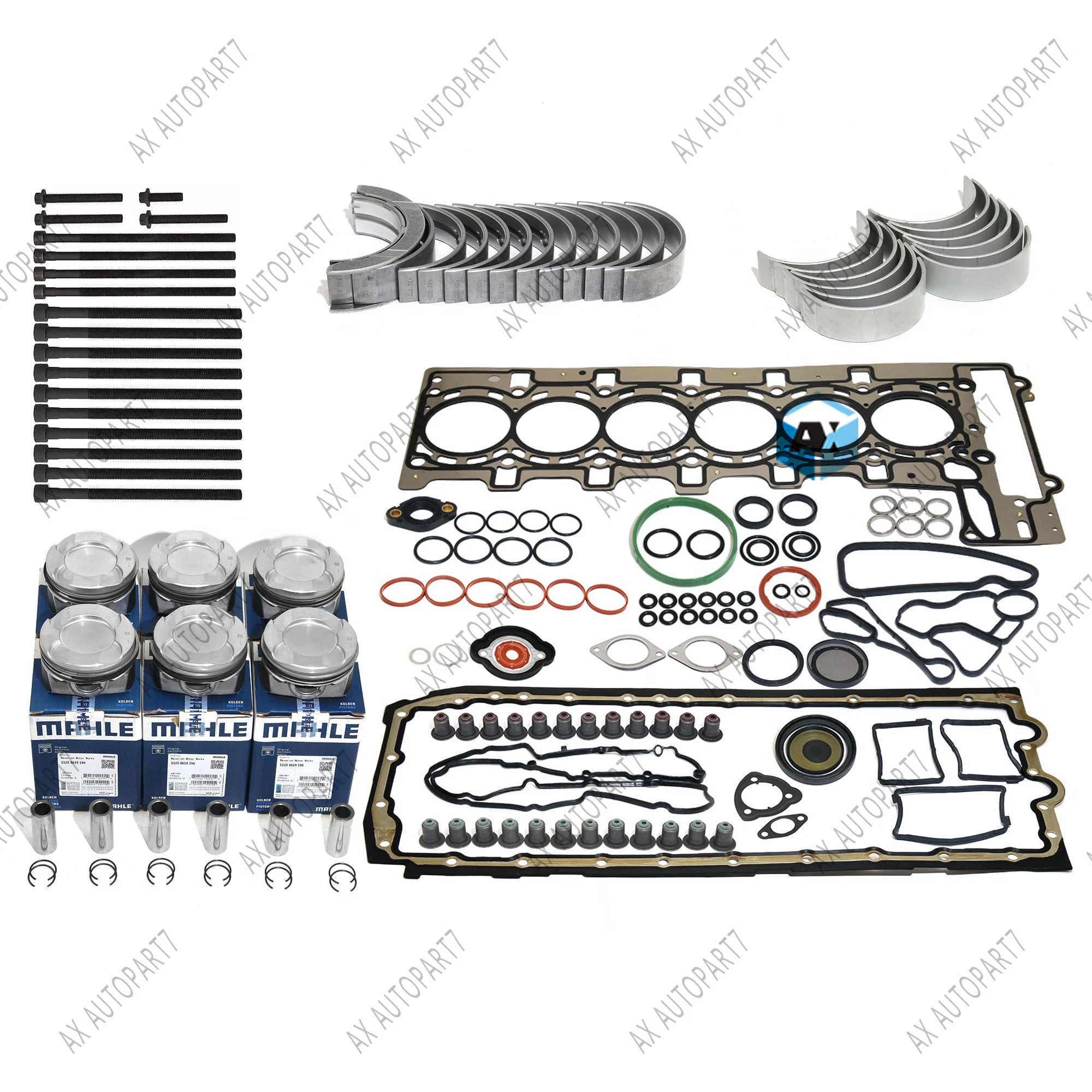 2025 New Brand Direct Sale Engine Overhaul Rebuild Kit for BMW 535i X5 X6 F30 F32 F25 F10 F15 E71 N55B30
2025 New Brand Direct Sale Engine Overhaul Rebuild Kit for BMW 535i X5 X6 F30 F32 F25 F10 F15 E71 N55B30