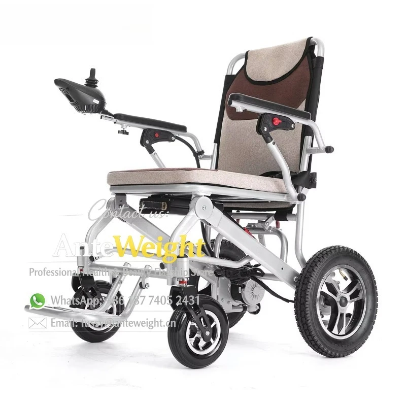Ultralight All Terrain Custom Lightweight Aluminium Alloy Fiber Electric Wheelchair Fast Smart Foldable Travel Medical for Sale
Ultralight All Terrain Custom Lightweight Aluminium Alloy Fiber Electric Wheelchair Fast Smart Foldable Travel Medical for Sale