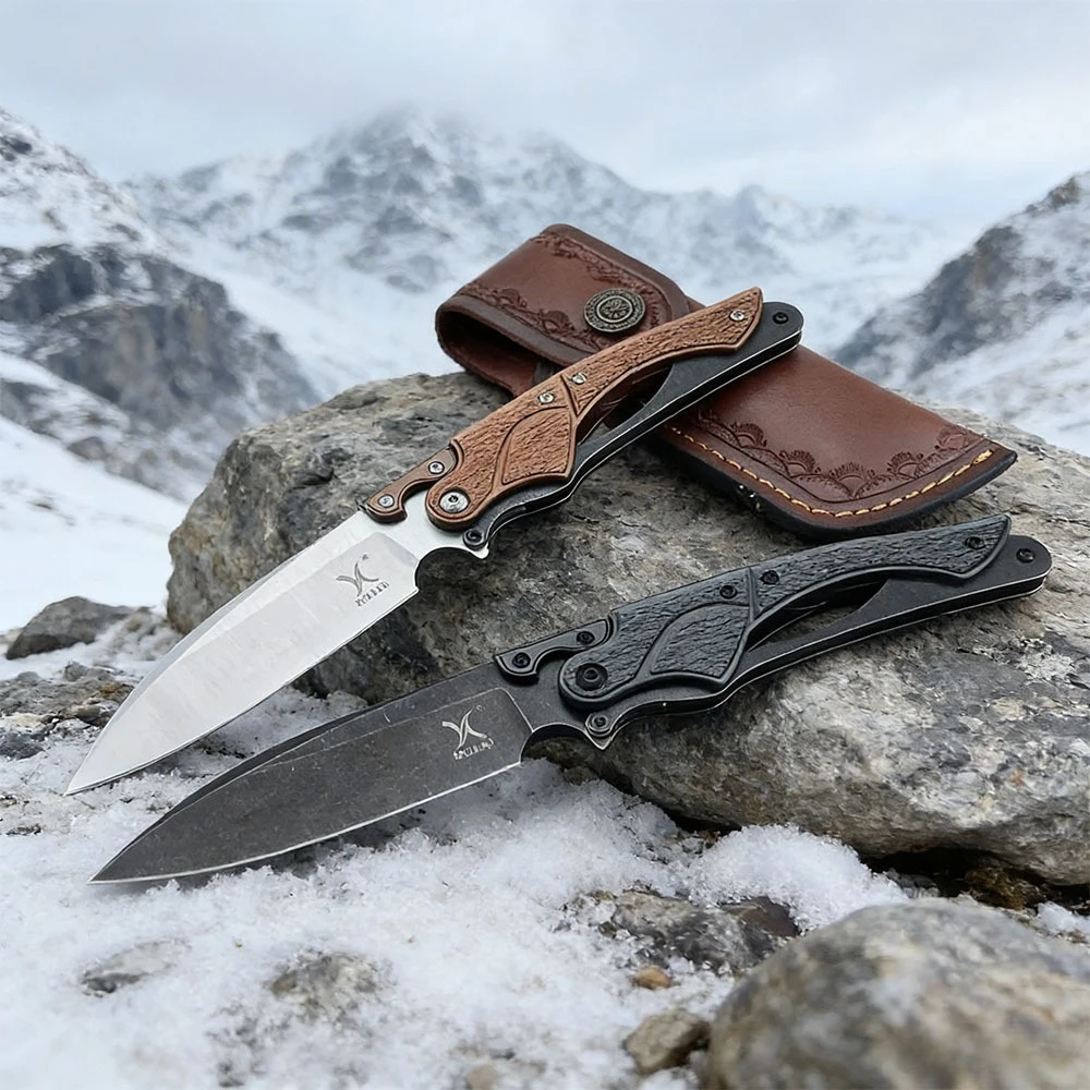 Многофункциональная сумка EDC для рыбалки T6, охотничьи инструменты с алюминиевой ручкой, стальной нож для кемпинга, барбекю D2, практичный складной нож
Многофункциональная сумка EDC для рыбалки T6, охотничьи инструменты с алюминиевой ручкой, стальной нож для кемпинга, барбекю D2, практичный складной нож