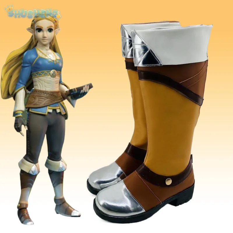 Zelda Cosplay Shoes Game Zelda Party Carnival Men's and Women's Fashion Leather Boots High Heels 34-44
Zelda Cosplay Shoes Game Zelda Party Carnival Men's and Women's Fashion Leather Boots High Heels 34-44