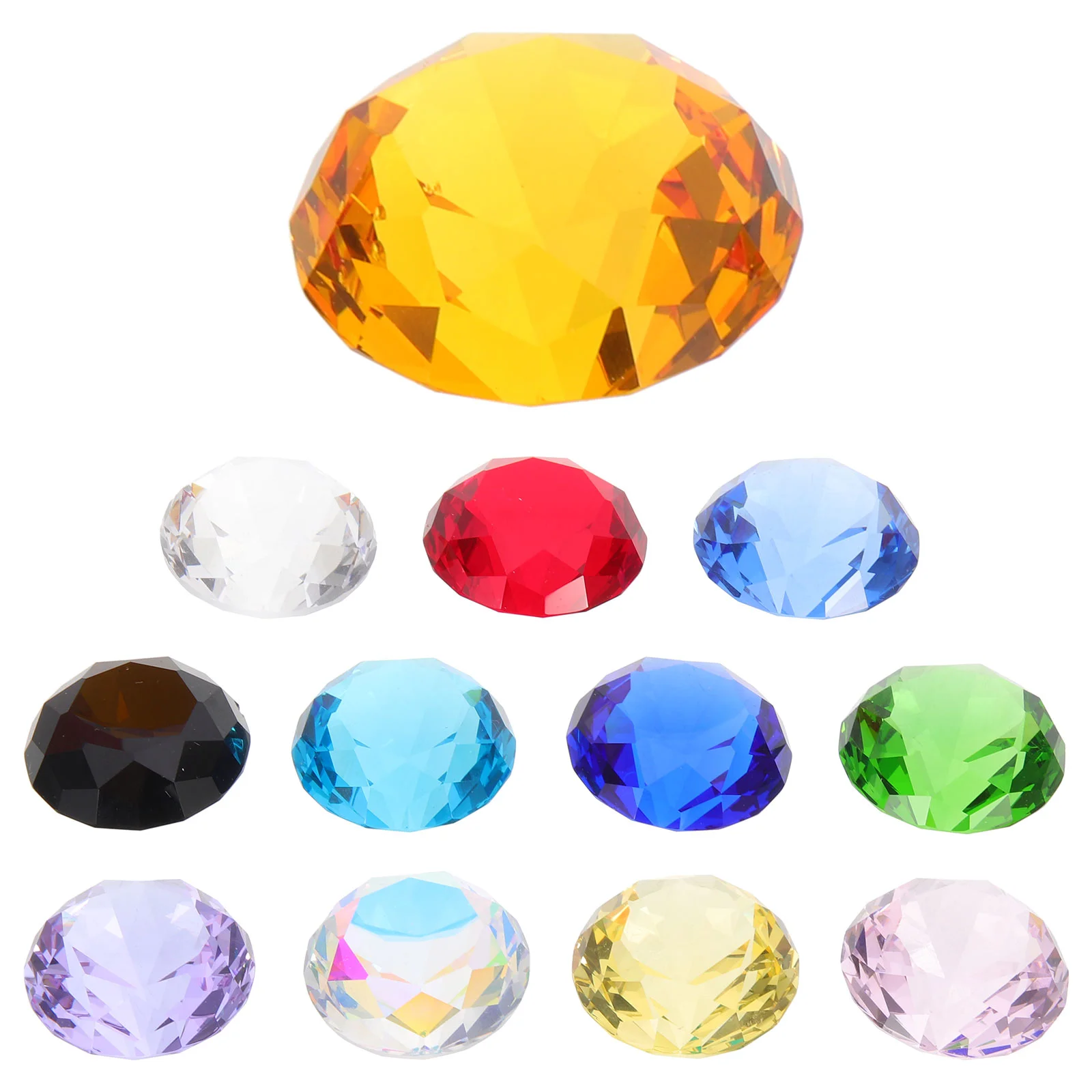 12 Pcs Gem Crystal Diamond Jewelry Bride Pearls Maximalist Artificial Desktop Ornament
12 Pcs Gem Crystal Diamond Jewelry Bride Pearls Maximalist Artificial Desktop Ornament
