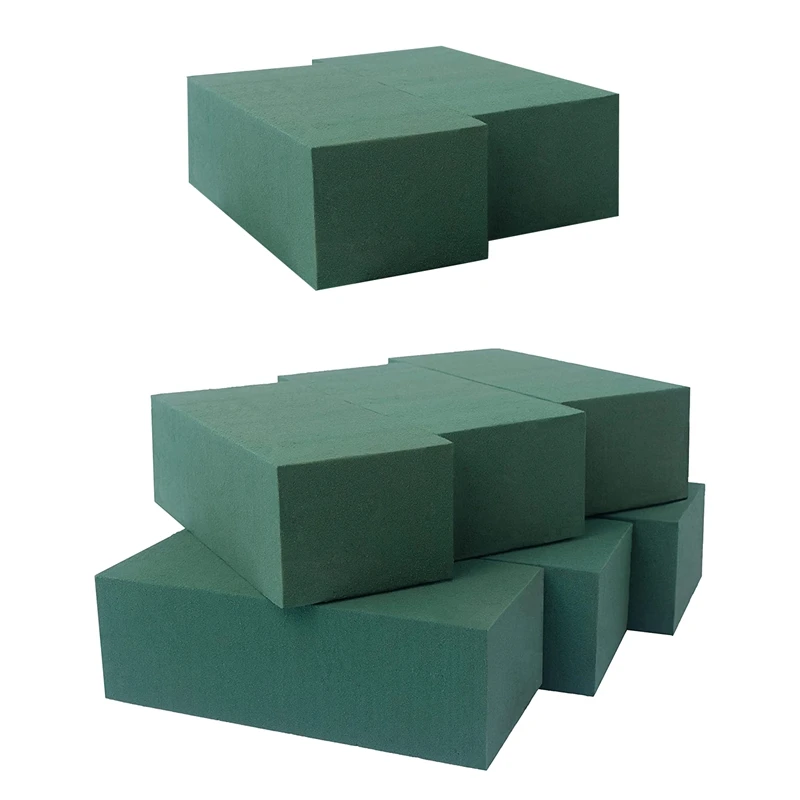 New 8 Pack Floral Foam For Fresh And Artificial Flowers,Dry And Wet Floral Foam Blocks For Wedding,Birthday,Home Decoration
New 8 Pack Floral Foam For Fresh And Artificial Flowers,Dry And Wet Floral Foam Blocks For Wedding,Birthday,Home Decoration
