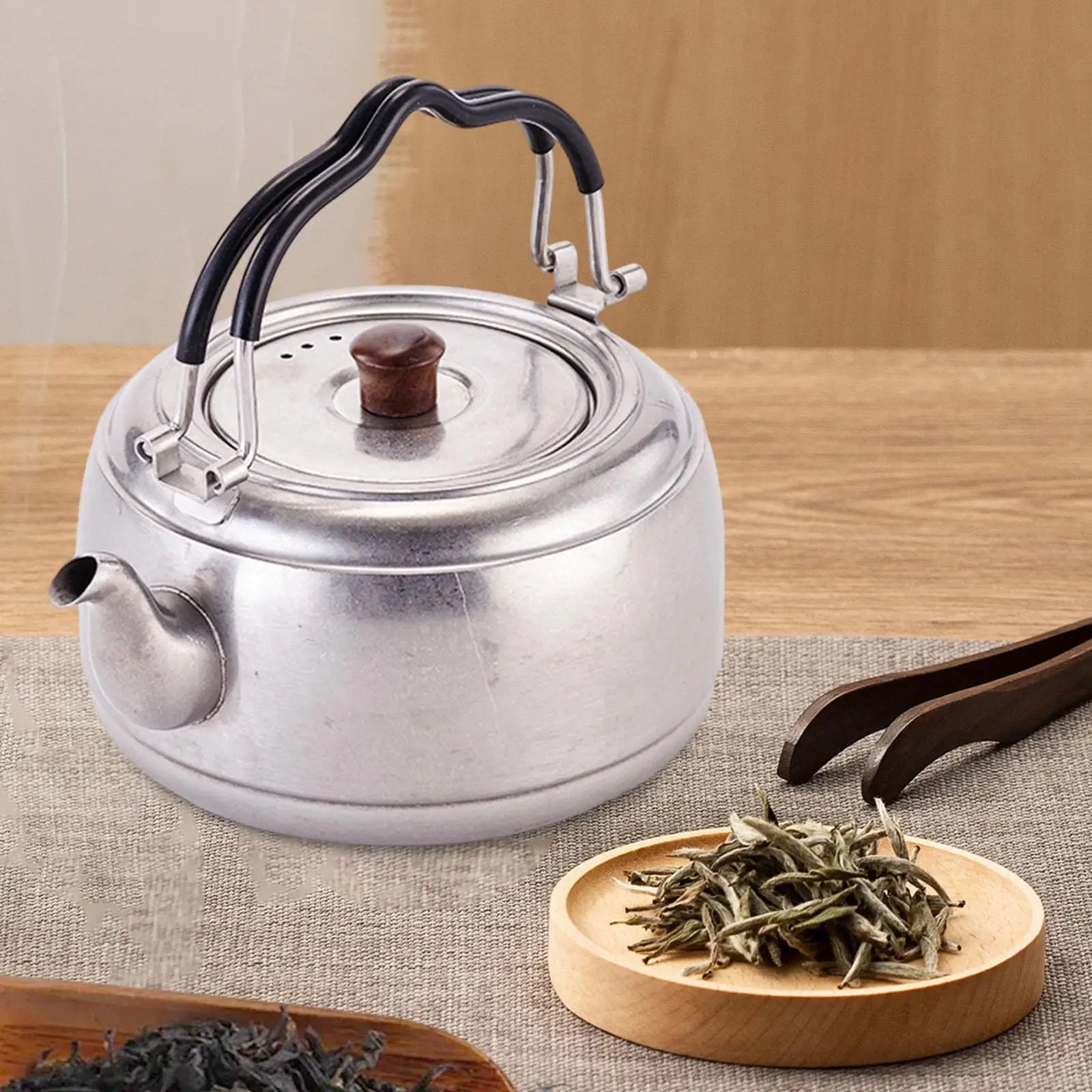 Tea Kettle with Lid Thickened Cook Pot Water Kettle for Home Hiking Kitchen
Tea Kettle with Lid Thickened Cook Pot Water Kettle for Home Hiking Kitchen