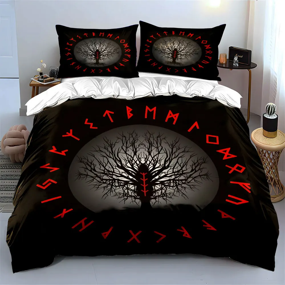 "Runic Tree Art Collection Set" kid's and adults' bedroom decor, Exquisite three-piece bedding set gift
"Runic Tree Art Collection Set" kid's and adults' bedroom decor, Exquisite three-piece bedding set gift