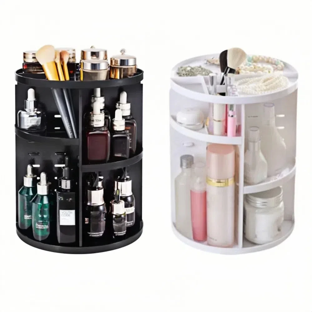 360 Rotating Makeup Organizer Foldable Adjustable Cosmetic Storage Box Large Capacity Spinning MMakeup Display Shelf
360 Rotating Makeup Organizer Foldable Adjustable Cosmetic Storage Box Large Capacity Spinning MMakeup Display Shelf