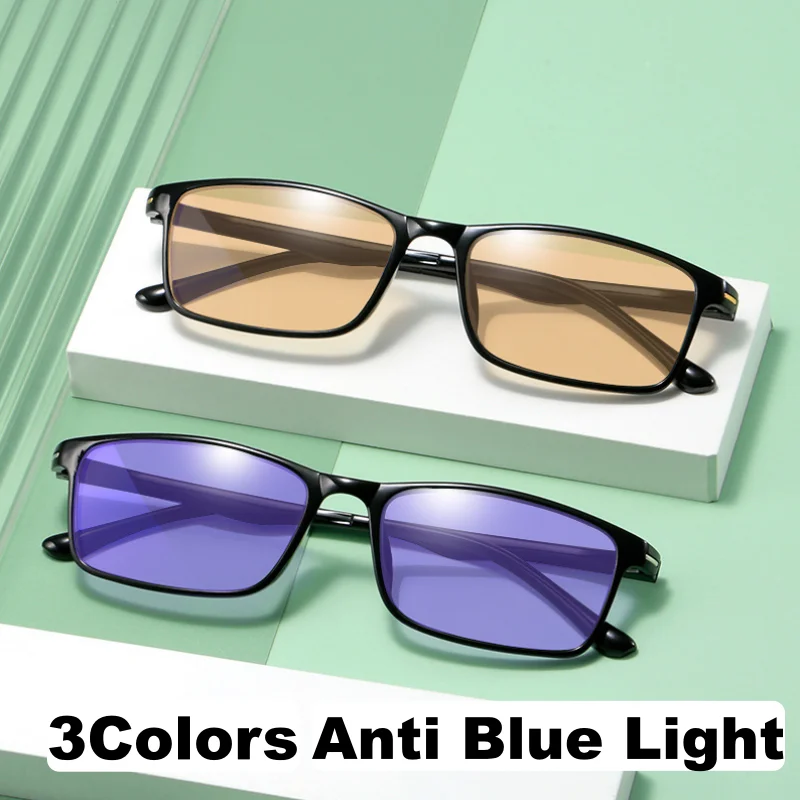 Ultra-Lightweight Small-Frame Men's Blue Light Blocking Glasses Blue and Purple Lens Computer and Esports Gaming Goggles
Ultra-Lightweight Small-Frame Men's Blue Light Blocking Glasses Blue and Purple Lens Computer and Esports Gaming Goggles