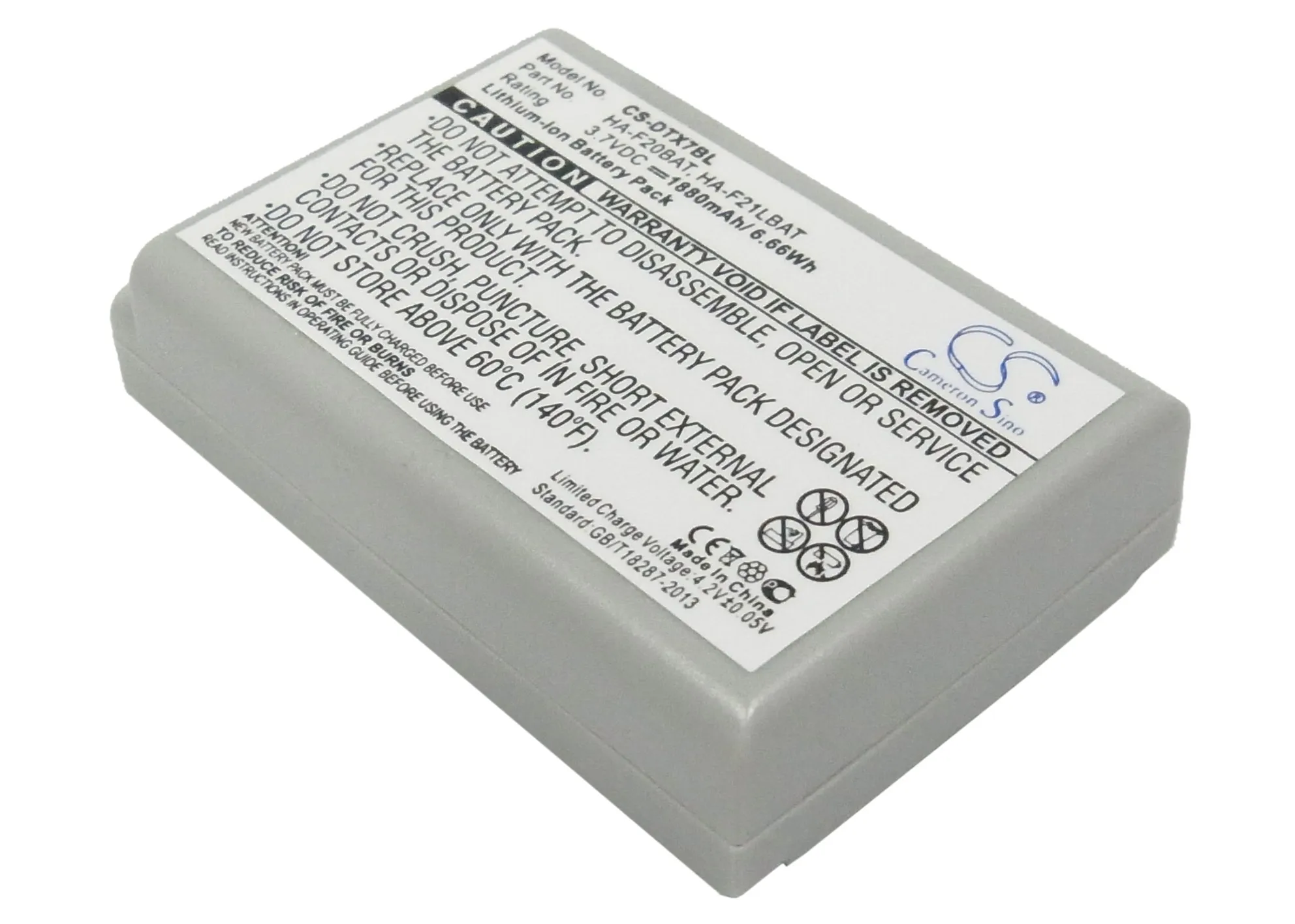 100% NEW 1880mAh Battery HA-F21LBAT for Casio DT-X7, DT-X7M10E, DT-X7M10R
100% NEW 1880mAh Battery HA-F21LBAT for Casio DT-X7, DT-X7M10E, DT-X7M10R