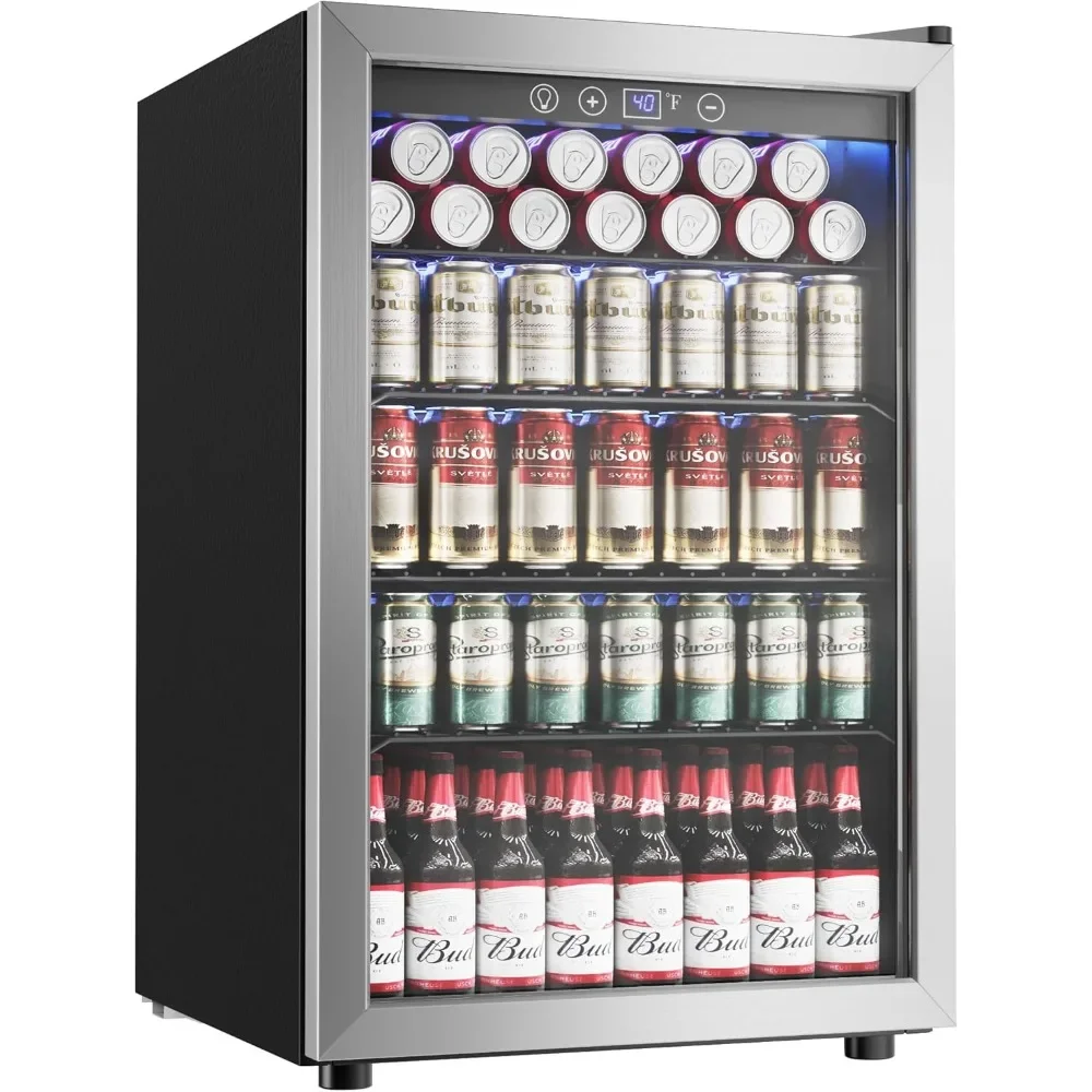 Bestseller4.5 Cu.ft Beverage Refrigerator Cooler, 145 Can Mini Fridge with Digital Temperature Display for Soda Beer Wine, Frees
Bestseller4.5 Cu.ft Beverage Refrigerator Cooler, 145 Can Mini Fridge with Digital Temperature Display for Soda Beer Wine, Frees