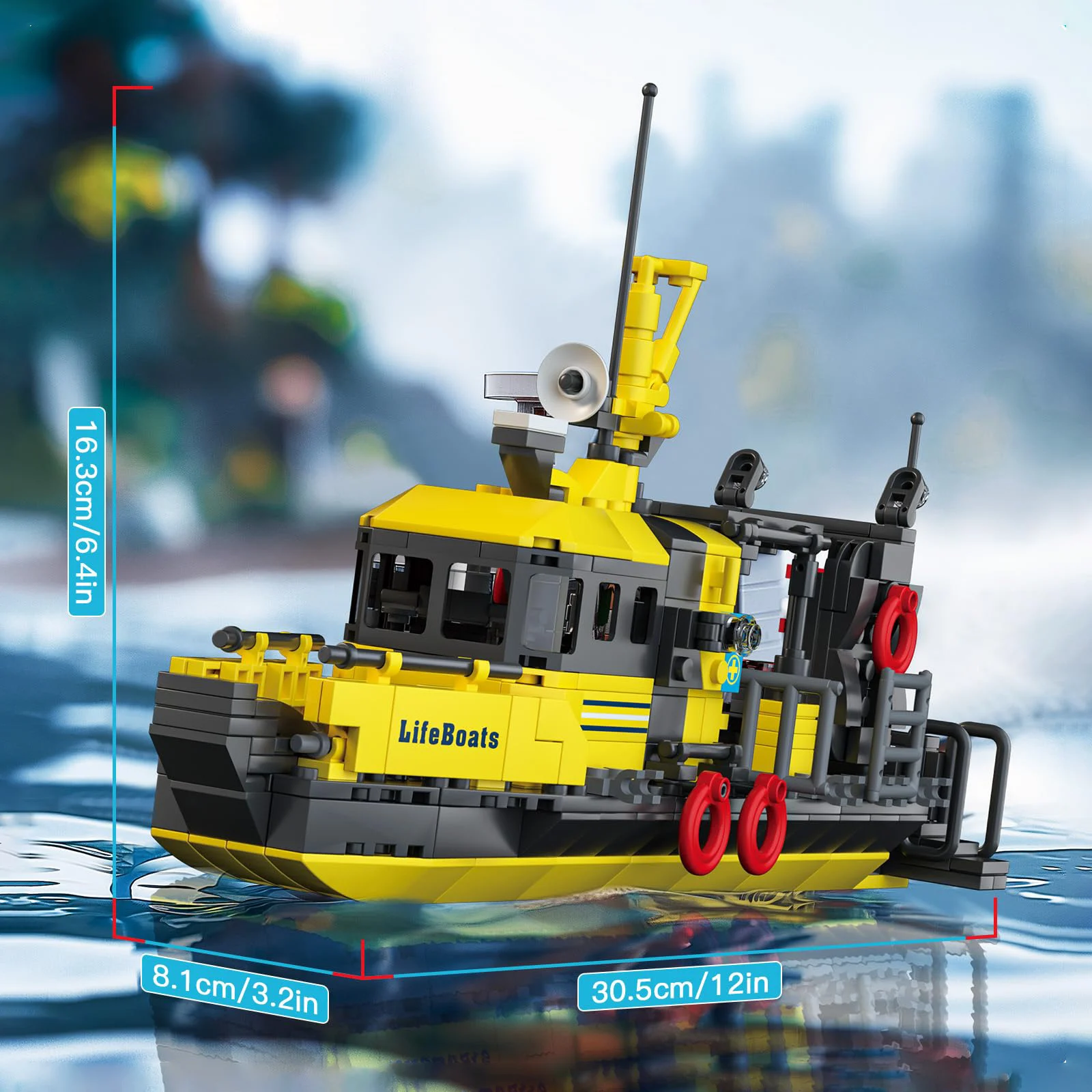 Mould King Multifunctional Rescue Boat 850pcs High Tech Ocean Series Model Building Blocks Set Kids Adult DIY Assembly Toy
Mould King Multifunctional Rescue Boat 850pcs High Tech Ocean Series Model Building Blocks Set Kids Adult DIY Assembly Toy