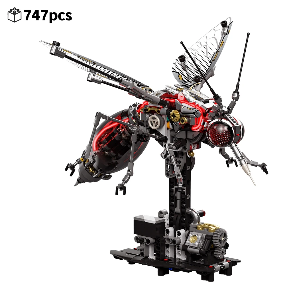 Конструктор MOC: Механическая модель комара с подсветкой, развивающий STEM-набор, подарок на день рождения
Конструктор MOC: Механическая модель комара с подсветкой, развивающий STEM-набор, подарок на день рождения