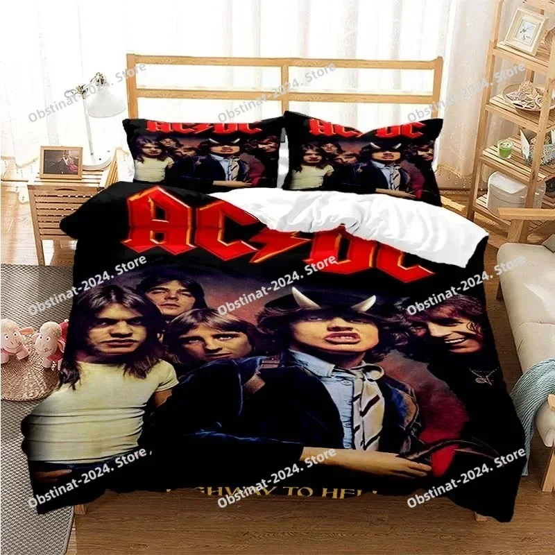 3D Printed ACDC Bedding Set Pillowcase Rock Band Duvet Cover Double Twin Full Queen King Adult Kids Bedclothes Quilt Cover
3D Printed ACDC Bedding Set Pillowcase Rock Band Duvet Cover Double Twin Full Queen King Adult Kids Bedclothes Quilt Cover