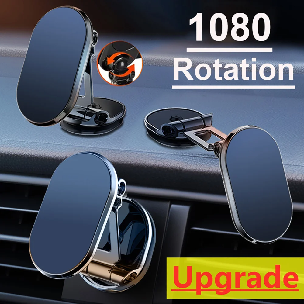 Universal Air Vent Mount Car Magnetic Phone Holder 1080° Rotation Foldable GPS Stand for iPhone Samsung in Car Cell Phone Holder
Universal Air Vent Mount Car Magnetic Phone Holder 1080° Rotation Foldable GPS Stand for iPhone Samsung in Car Cell Phone Holder