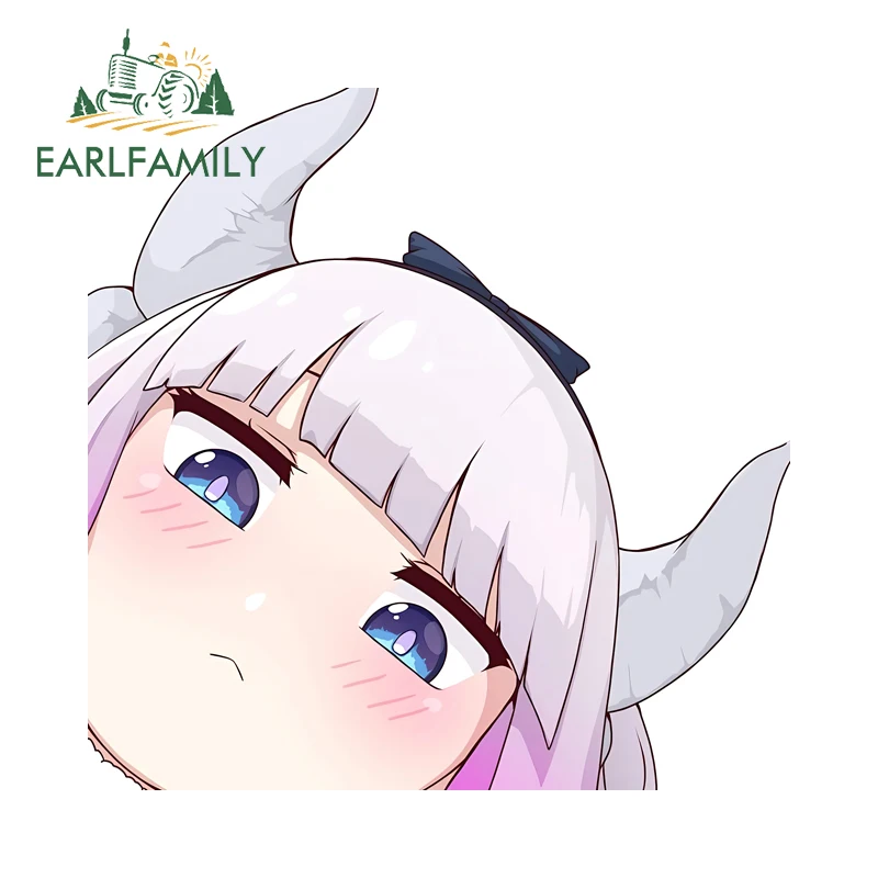EARLFAMILY Kanna Kamui Peeker Car Stickers Interesting Anime Campervan Windshield Decal Practical Waterproof Car Goods Graphics
EARLFAMILY Kanna Kamui Peeker Car Stickers Interesting Anime Campervan Windshield Decal Practical Waterproof Car Goods Graphics
