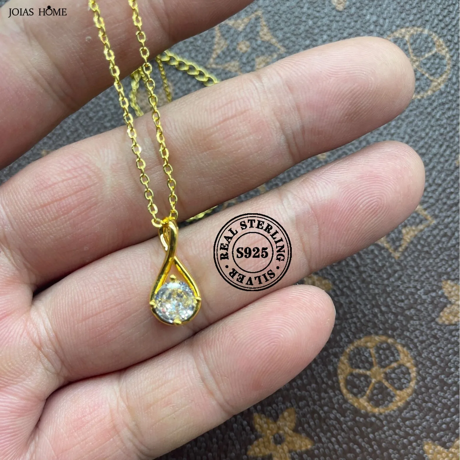 JoiasHome Real Minimalist 925Sterling Silver moissanite Necklace 2CT D Color With Certificate Luxury Jewelry Gift Fashion Party
JoiasHome Real Minimalist 925Sterling Silver moissanite Necklace 2CT D Color With Certificate Luxury Jewelry Gift Fashion Party