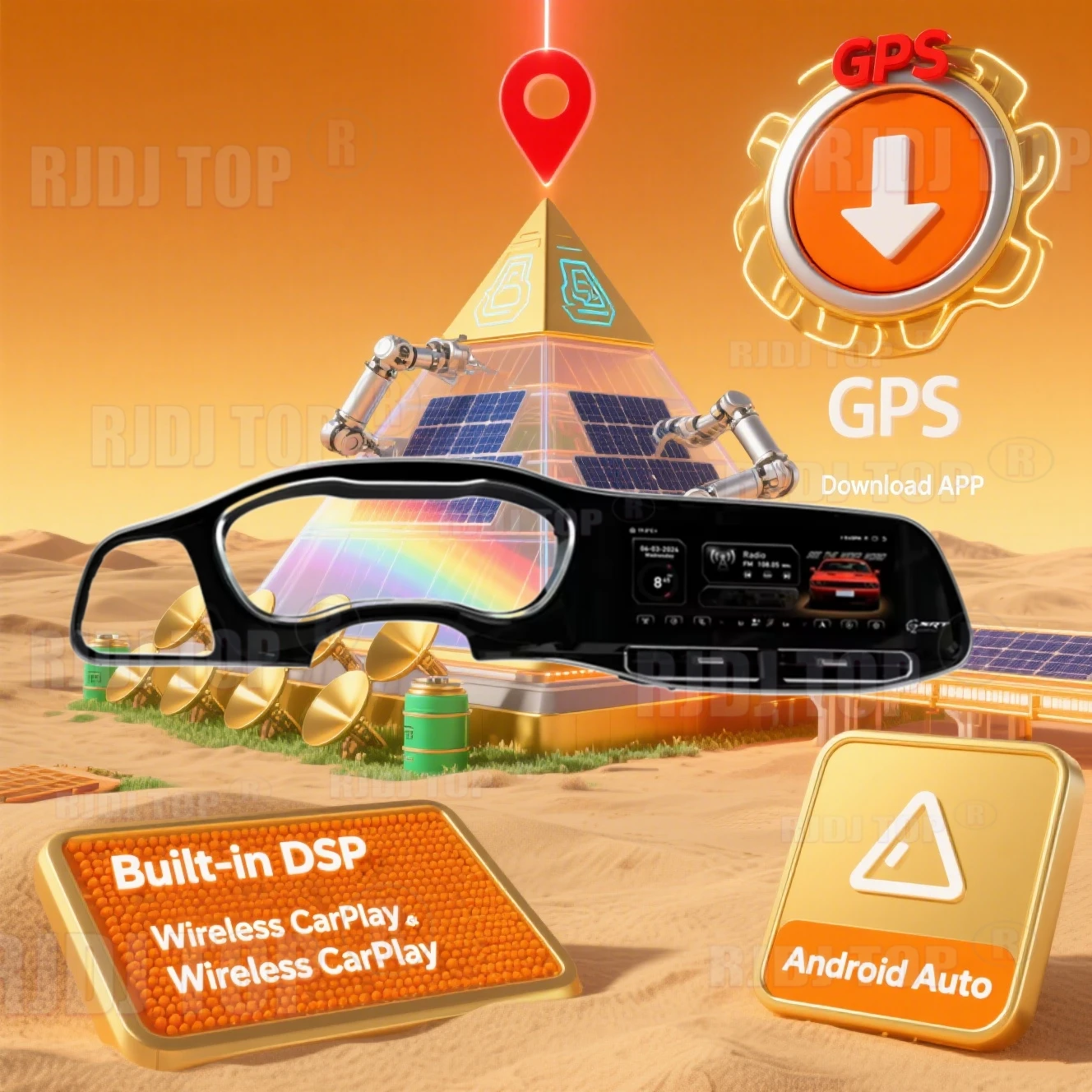 Android For Dodge Challenger Charger SRT Hellcat 2010-2024 Car Radio Video Multimedia Player Stereo GPS Navigation Head Unit DSP
Android For Dodge Challenger Charger SRT Hellcat 2010-2024 Car Radio Video Multimedia Player Stereo GPS Navigation Head Unit DSP