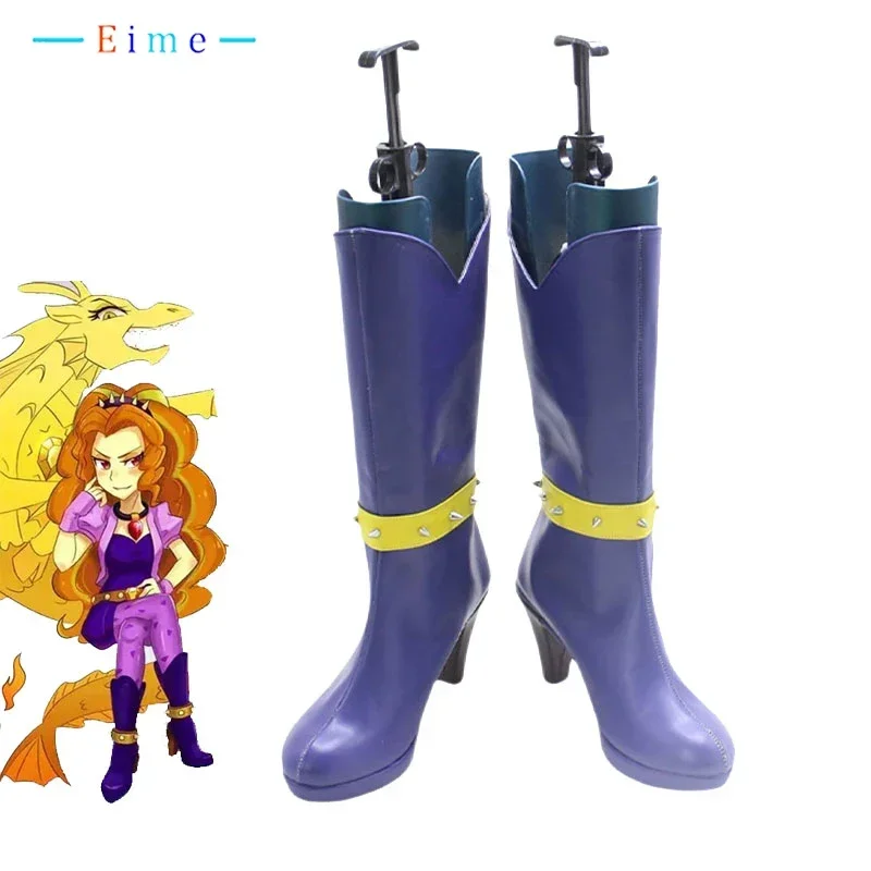 Обувь для косплея Adagio Dazzle, обувь из искусственной кожи, карнавальные ботинки на Хэллоуин, реквизит для косплея, изготовленный на заказ
Обувь для косплея Adagio Dazzle, обувь из искусственной кожи, карнавальные ботинки на Хэллоуин, реквизит для косплея, изготовленный на заказ