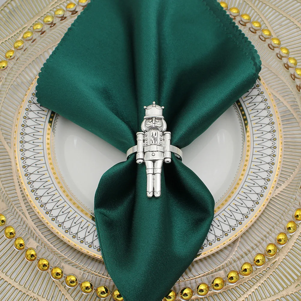 2Pcs Christmas Style Nutcracker Napkin Holders Lightweight Portable Decor for Banquets Christmas Nutcracker Napkin Rings
2Pcs Christmas Style Nutcracker Napkin Holders Lightweight Portable Decor for Banquets Christmas Nutcracker Napkin Rings