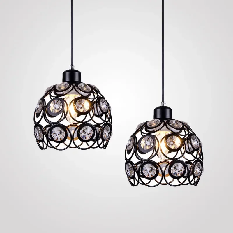 Modern Crystal Pendant Lights Simple Indoor LED Pendant Lamps Restaurant Light E27 Luminaire Hanging Lamp Decoration Lighting
Modern Crystal Pendant Lights Simple Indoor LED Pendant Lamps Restaurant Light E27 Luminaire Hanging Lamp Decoration Lighting