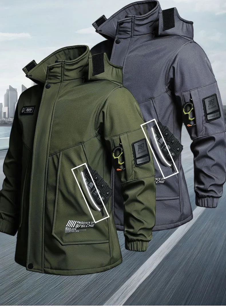 Thiened Waterproof Windproof Fce Workwear Suit Men's Autumn Winter Outdoor Mountain Climbing Casual Clothes Set
Thiened Waterproof Windproof Fce Workwear Suit Men's Autumn Winter Outdoor Mountain Climbing Casual Clothes Set