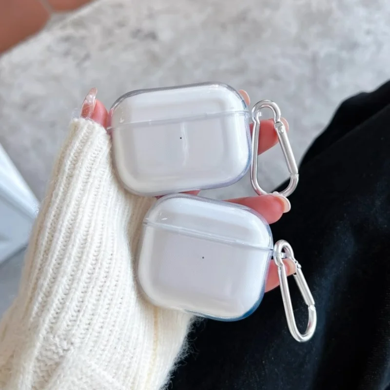 Прозрачный мягкий чехол из ТПУ для наушников Airpods 4 3 2 1 Pro3 Pro2, противоударный чехол с брелком для Airpods 4, чехол для зарядки
Прозрачный мягкий чехол из ТПУ для наушников Airpods 4 3 2 1 Pro3 Pro2, противоударный чехол с брелком для Airpods 4, чехол для зарядки