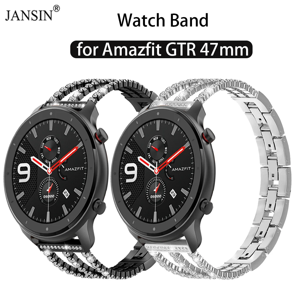 Ремешок для смарт-часов Amazfit GTR 47 мм, роскошный браслет для Huami Amazfit GTR 47 мм, аксессуары для наручных часов
Ремешок для смарт-часов Amazfit GTR 47 мм, роскошный браслет для Huami Amazfit GTR 47 мм, аксессуары для наручных часов