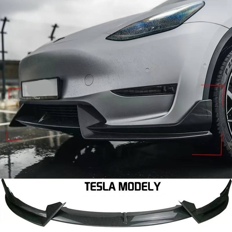 Suitable for Tesla Model Y 19-25 Models Tesla Front Spoiler Front Lip Ad Style No-Drill Front Wind Blade
Suitable for Tesla Model Y 19-25 Models Tesla Front Spoiler Front Lip Ad Style No-Drill Front Wind Blade