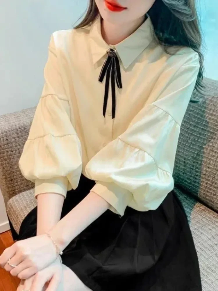 Женская рубашка, винтажные модные летние блузки 2024, Blusas Mujer De Moda, однотонные шифоновые топы, блузка большого размера с рукавами-фонариками
Женская рубашка, винтажные модные летние блузки 2024, Blusas Mujer De Moda, однотонные шифоновые топы, блузка большого размера с рукавами-фонариками