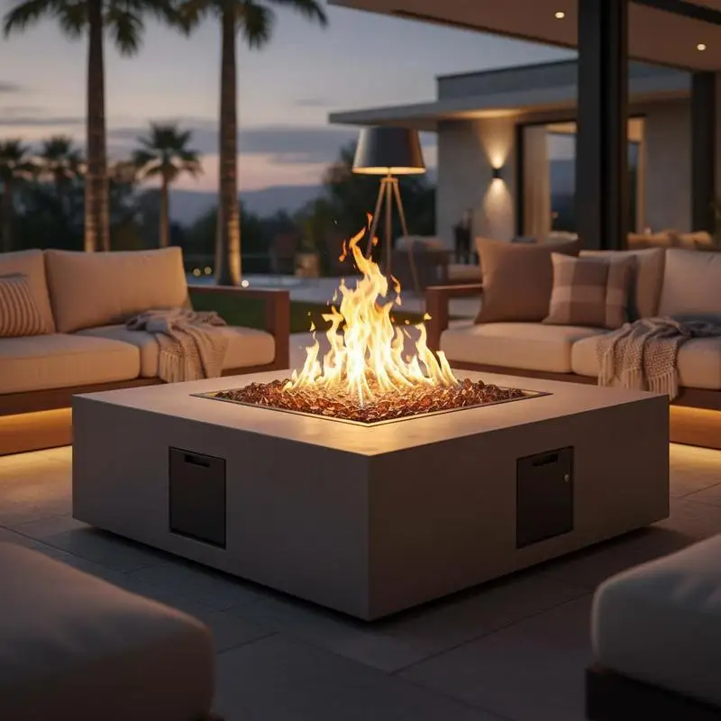 Copper Reflective Fire Glass 1/4 Inch 10 LBS For Fireplace Fire Pit Table Landscaping Smokeless Tempered Glass High Luster Decorative Stones Bulk Pack
Copper Reflective Fire Glass 1/4 Inch 10 LBS For Fireplace Fire Pit Table Landscaping Smokeless Tempered Glass High Luster Decorative Stones Bulk Pack