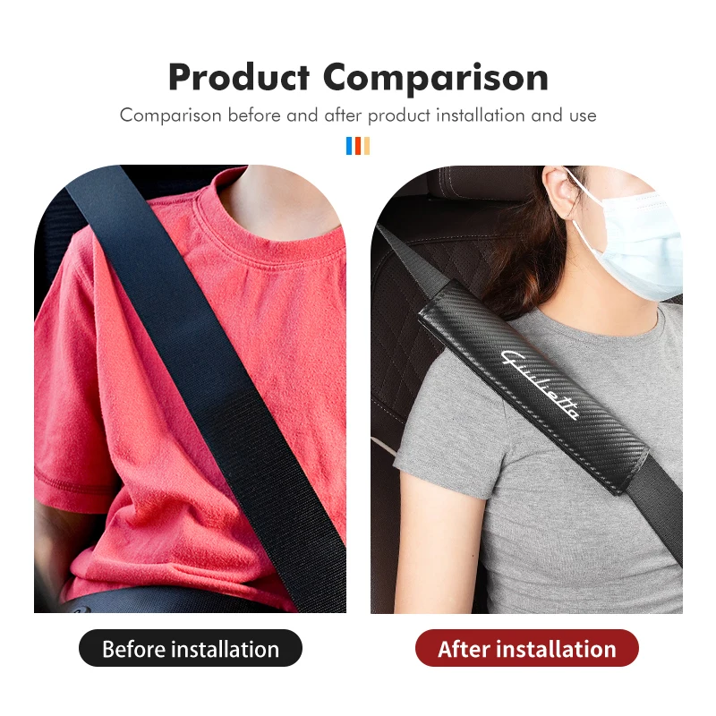 Car Stickers Car Seatbelt Shoulder Protector Cover Carbon Fiber Safety Belt For Alfa Romeo 159 Giulietta 156 147 Giulia Mito GT
Car Stickers Car Seatbelt Shoulder Protector Cover Carbon Fiber Safety Belt For Alfa Romeo 159 Giulietta 156 147 Giulia Mito GT