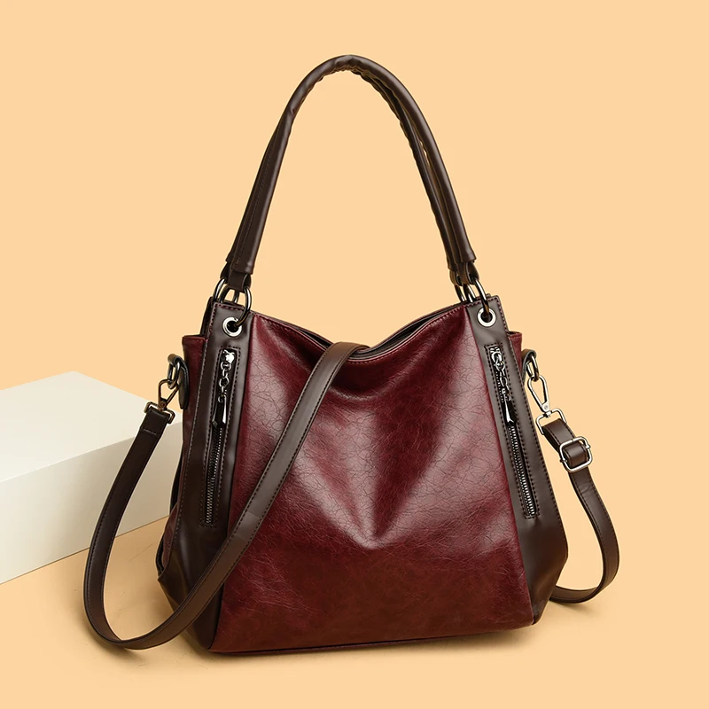 Luxury Casual Tote Women Bag High Quality Leather Ladies Handbags for Women 2025 New Shoulder Crossbody Bags Designer Sac A Main
Luxury Casual Tote Women Bag High Quality Leather Ladies Handbags for Women 2025 New Shoulder Crossbody Bags Designer Sac A Main