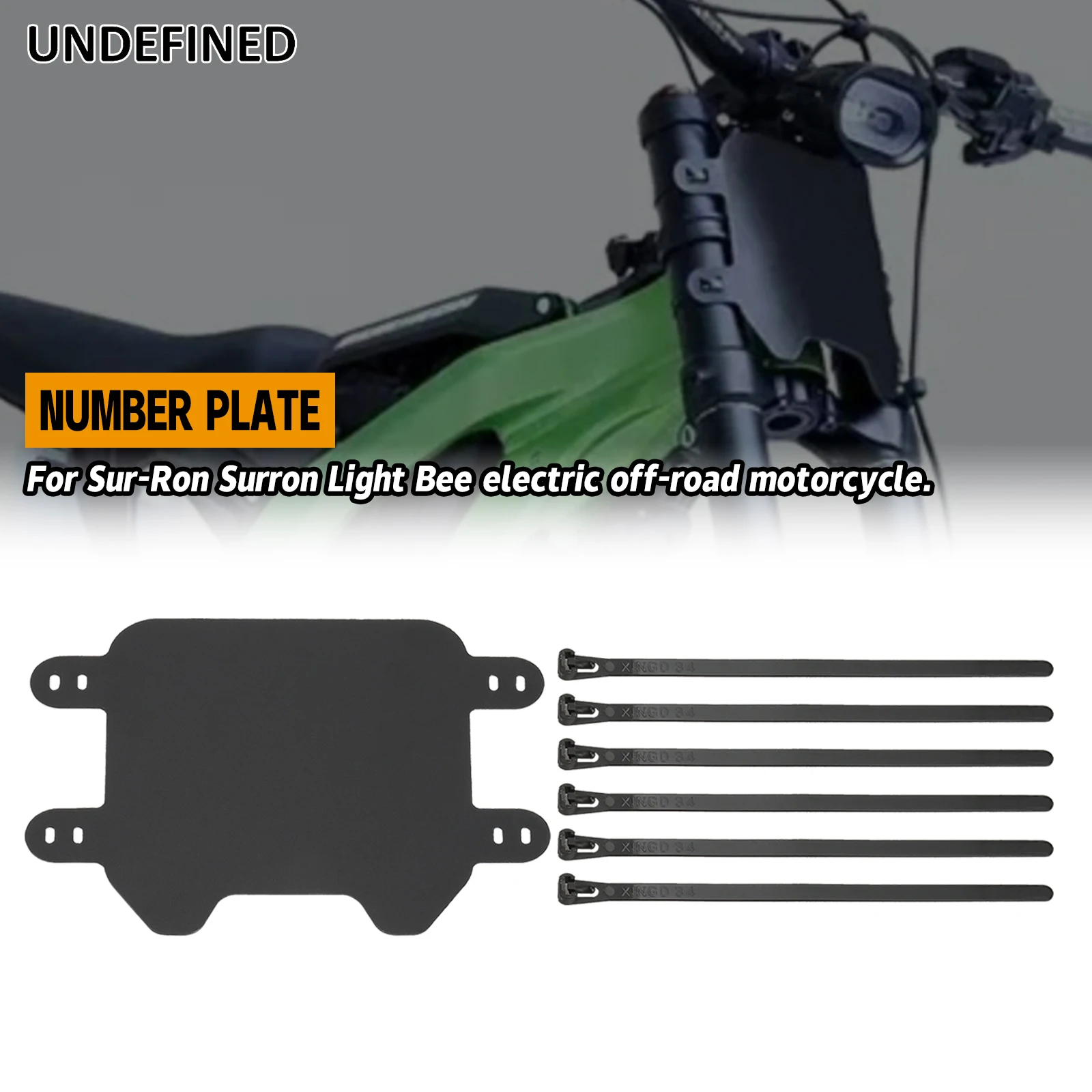 Motocross Front Number Plate for Surron Light Bee X Segway X260 Off-Road Electric Vehicle Bike
Motocross Front Number Plate for Surron Light Bee X Segway X260 Off-Road Electric Vehicle Bike