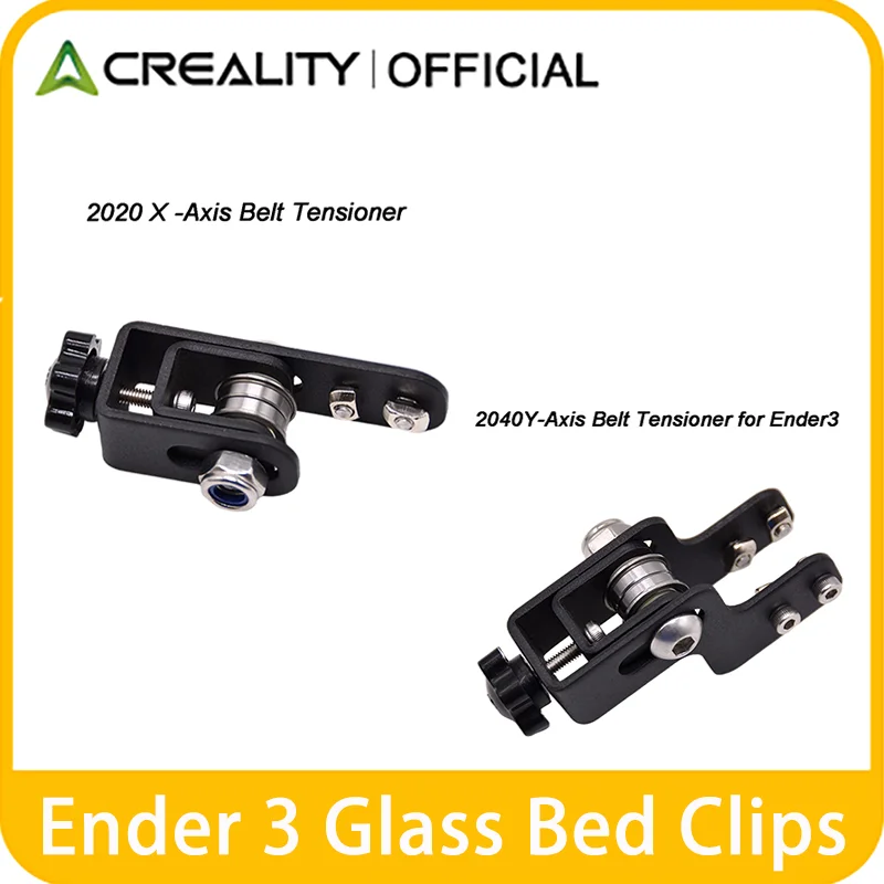 Creality Upgrade Ender 3 Parts Upgrade 2020 X-axis and 2040 Y-axis Synchronous Belt Stretch Straighten Tensioner for Ender-3/3 P
Creality Upgrade Ender 3 Parts Upgrade 2020 X-axis and 2040 Y-axis Synchronous Belt Stretch Straighten Tensioner for Ender-3/3 P