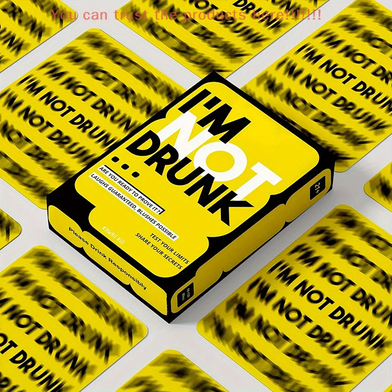 I‘M NOT DRUNK Card Games For Game Night & Hen's Party Desktop Games Birthday Gift For Adults Fun Drinking Games
I‘M NOT DRUNK Card Games For Game Night & Hen's Party Desktop Games Birthday Gift For Adults Fun Drinking Games