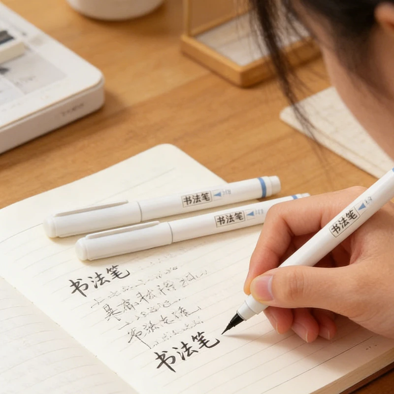 12pcs Calligraphy Practice Pen Regular Script Signature Pen Student Practice Writing Brush Soft Pen Art Sketch Writing Supplies
12pcs Calligraphy Practice Pen Regular Script Signature Pen Student Practice Writing Brush Soft Pen Art Sketch Writing Supplies
