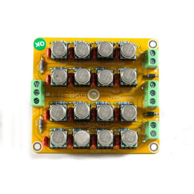American OPA445BM Gold-sealed Single Operational Amplifier, ±45V Power Supply, Stereo Headphone Amplifier Board, LG86G
American OPA445BM Gold-sealed Single Operational Amplifier, ±45V Power Supply, Stereo Headphone Amplifier Board, LG86G