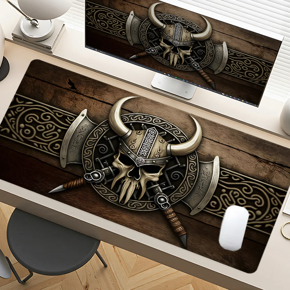 Viking Warriors Mouse Pad Skeleton Design Desk Pad Rubber Base with Stitched Edge Mousepad Non-Slip Mousepad for Office Home
Viking Warriors Mouse Pad Skeleton Design Desk Pad Rubber Base with Stitched Edge Mousepad Non-Slip Mousepad for Office Home