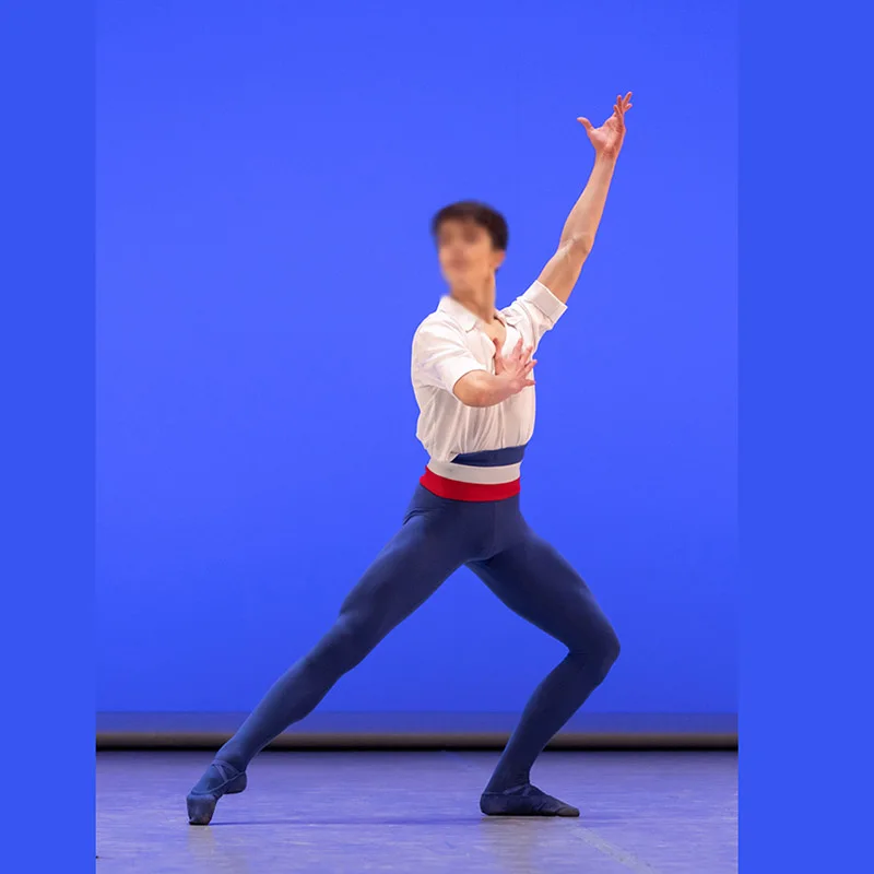 Paris Flame Variations White Ballet Jacket Top,Red White Blue Decoration Boys' Competition Balet Dance Jackets
Paris Flame Variations White Ballet Jacket Top,Red White Blue Decoration Boys' Competition Balet Dance Jackets