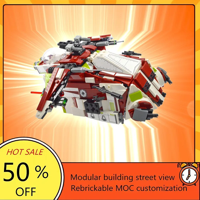 503PCS Popular Space War Movie Model MOC Building Bricks Shuttle Modular Technology Gifts Holiday Assemble Children Toy Suit
503PCS Popular Space War Movie Model MOC Building Bricks Shuttle Modular Technology Gifts Holiday Assemble Children Toy Suit