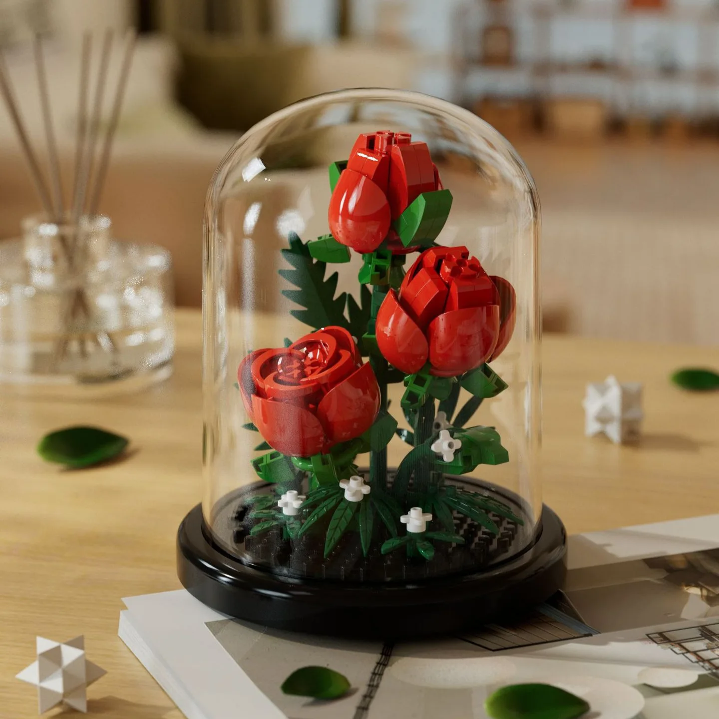 Блоки Eternal Flower Bouquet: Mini/Micro Brick Rose, бонсай. Искусственное растение, строительная игрушка для девочек, декор, подарок на день рождения.
Блоки Eternal Flower Bouquet: Mini/Micro Brick Rose, бонсай. Искусственное растение, строительная игрушка для девочек, декор, подарок на день рождения.