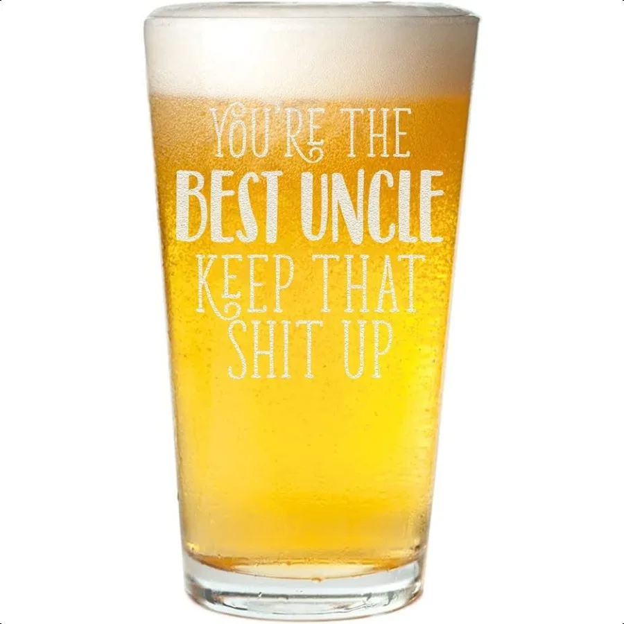 You're The Best Uncle Keep That Shit Up подарки на день рождения День отца Пивная пint Стакан Лучший дядя Ipa Очки для пива Стакан на день рождения D
You're The Best Uncle Keep That Shit Up подарки на день рождения День отца Пивная пint Стакан Лучший дядя Ipa Очки для пива Стакан на день рождения D
