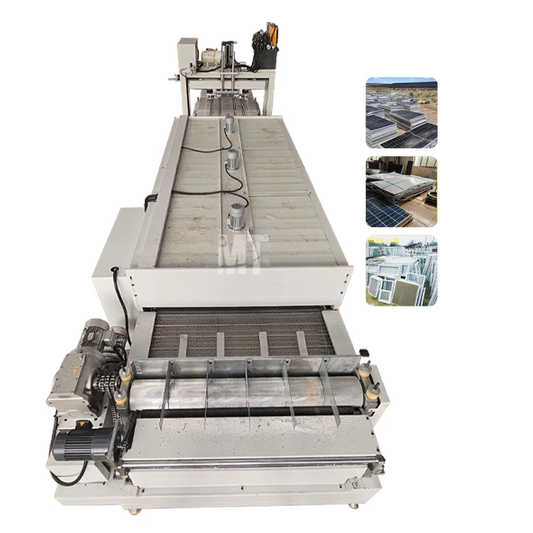Automatic Solar Panel Recycling Disassembly Machine for Photovoltaic Panels Glass Sorting Equipment Wooden Packaging
Automatic Solar Panel Recycling Disassembly Machine for Photovoltaic Panels Glass Sorting Equipment Wooden Packaging
