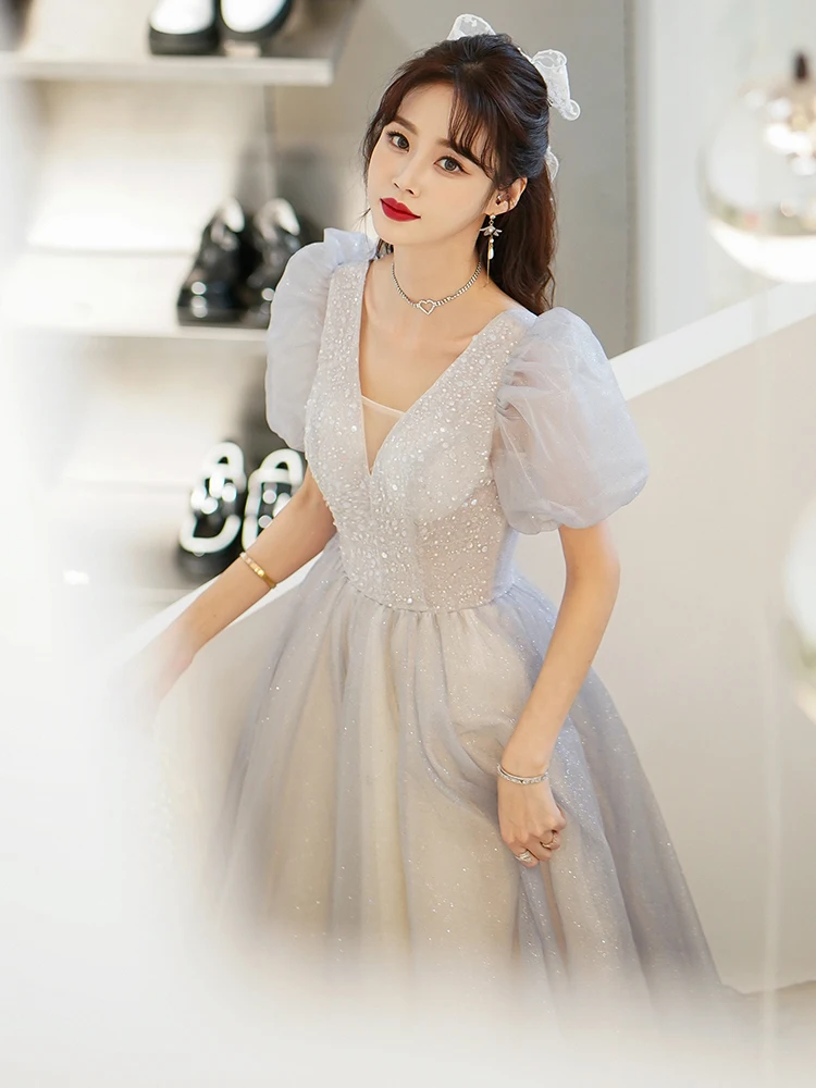 Ele Evening Gown Women's High-End Sensation Adult Ceremony Fugitive Princ Skirt Vocal Birthday aduation Host Luxurio...
Ele Evening Gown Women's High-End Sensation Adult Ceremony Fugitive Princ Skirt Vocal Birthday aduation Host Luxurio...