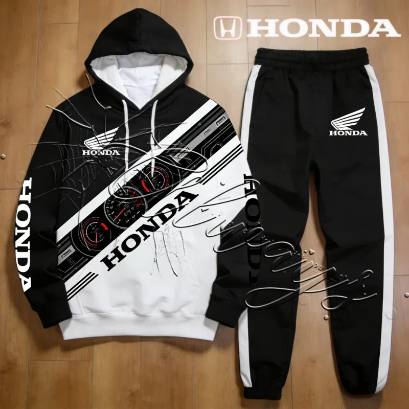2026 Honda Racing Outdoor Sports Warm Set Men's MOTO Mountain Bike Cycling Hoodie Pants Two Piece Set Fashion Street Clothing
2026 Honda Racing Outdoor Sports Warm Set Men's MOTO Mountain Bike Cycling Hoodie Pants Two Piece Set Fashion Street Clothing