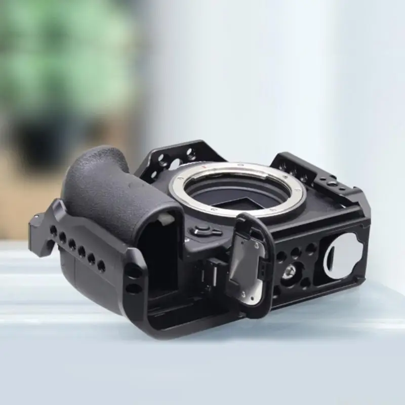 Алюминиевая рамка клетки M5TD для камеры DSLR с отверстиями для винтов 1/4 и 3/8
Алюминиевая рамка клетки M5TD для камеры DSLR с отверстиями для винтов 1/4 и 3/8