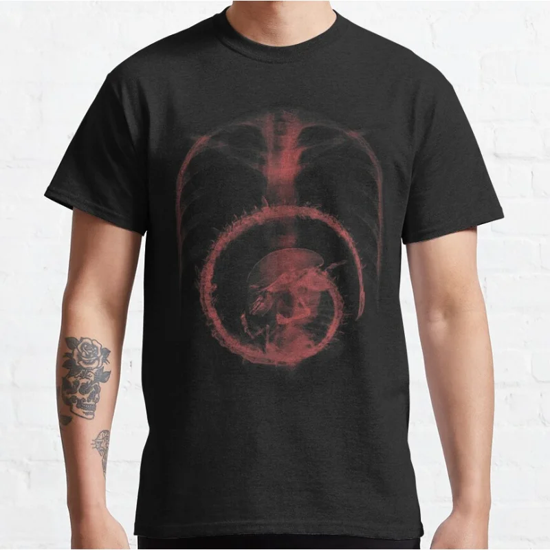 Alien radiography X-ray v2 retro sci fi Horror movie scary Space Monster Xenomorph Graphic T Shirts large size Adult tops S-6XL
Alien radiography X-ray v2 retro sci fi Horror movie scary Space Monster Xenomorph Graphic T Shirts large size Adult tops S-6XL