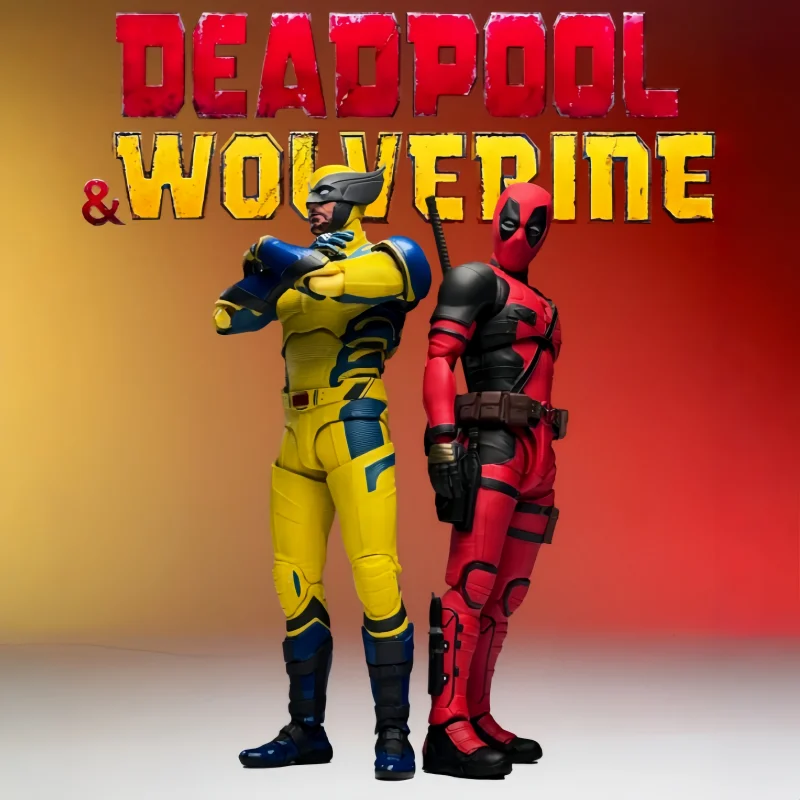 In Stock Bandai Shf Marvel Deadpool & Wolverine Movie Version Articulated Action Figure Set With Collectible Model For Fans
In Stock Bandai Shf Marvel Deadpool & Wolverine Movie Version Articulated Action Figure Set With Collectible Model For Fans
