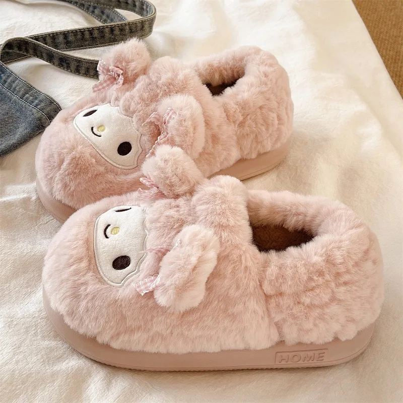 Winter Warm Plush Women's Cotton Slippers Soft Bottom Comfortable Indoor Home Shoes Cute Sheep Anti slip Outdoor Bag Heels Shoes
Winter Warm Plush Women's Cotton Slippers Soft Bottom Comfortable Indoor Home Shoes Cute Sheep Anti slip Outdoor Bag Heels Shoes