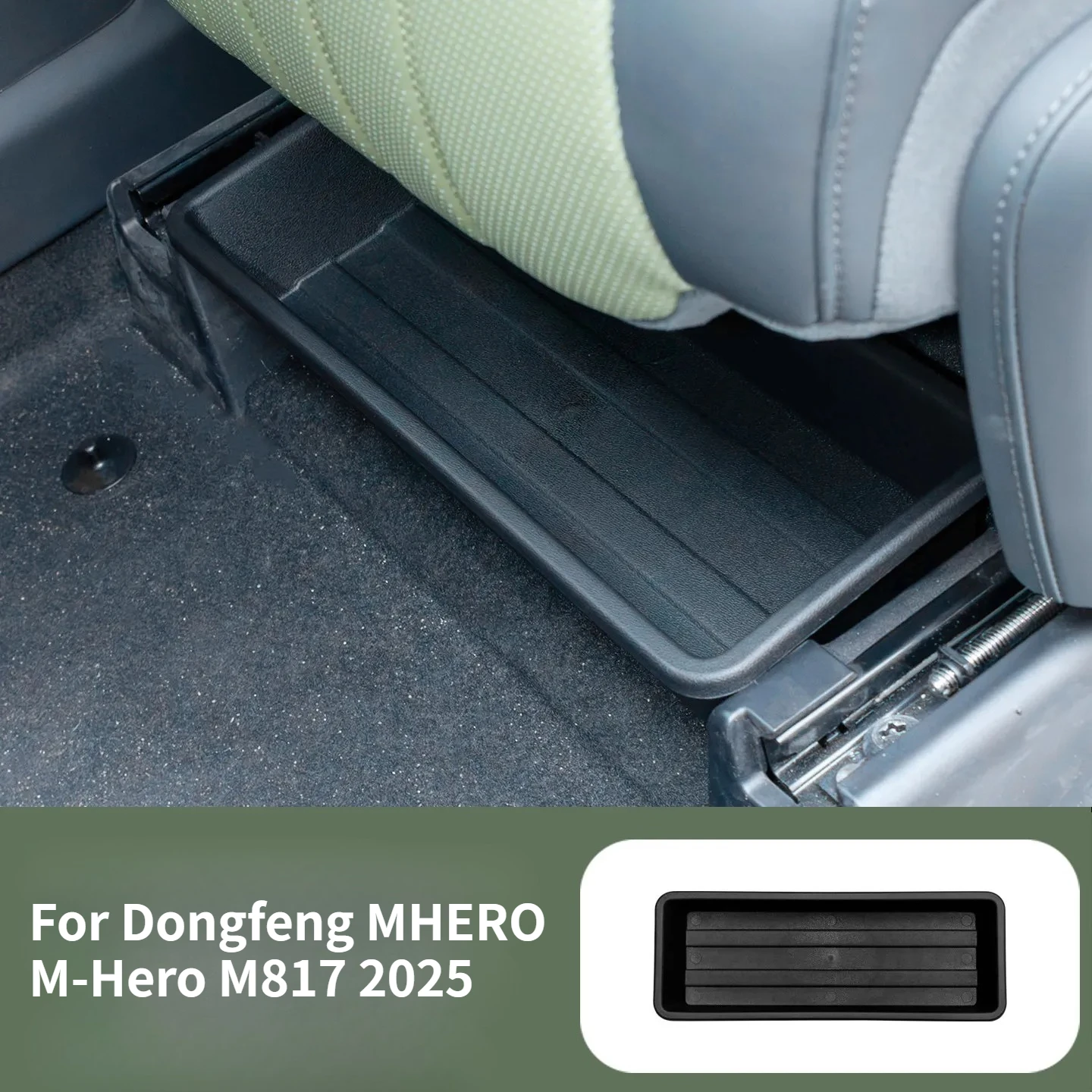 For Dongfeng MHERO M-Hero M817 2025 2026 Seat Under Storage Box ABS Waterproof Wear-Resistant Modification Accessory
For Dongfeng MHERO M-Hero M817 2025 2026 Seat Under Storage Box ABS Waterproof Wear-Resistant Modification Accessory