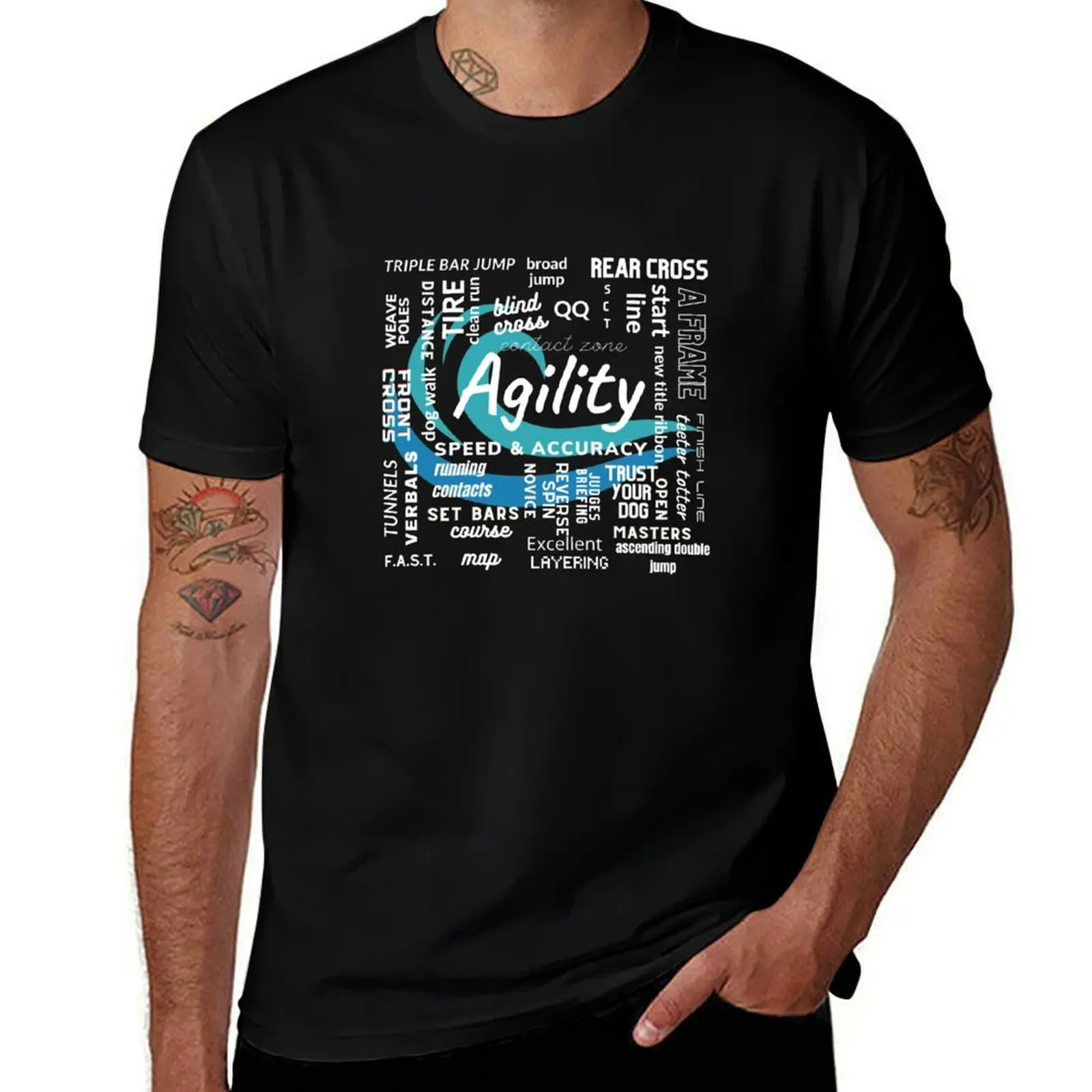 Dog Agility Training Terms T-Shirt funny t shirts man man t shirts cotton anime tshirt T-shirt
Dog Agility Training Terms T-Shirt funny t shirts man man t shirts cotton anime tshirt T-shirt