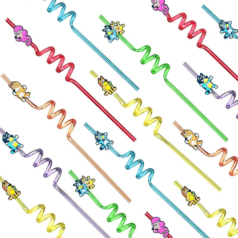 Новый набор из 8 многоразовых соломинок с персонажами аниме Bluey и Bingo для украшения вечеринок, праздничных подарков и детских дней рождения
Новый набор из 8 многоразовых соломинок с персонажами аниме Bluey и Bingo для украшения вечеринок, праздничных подарков и детских дней рождения